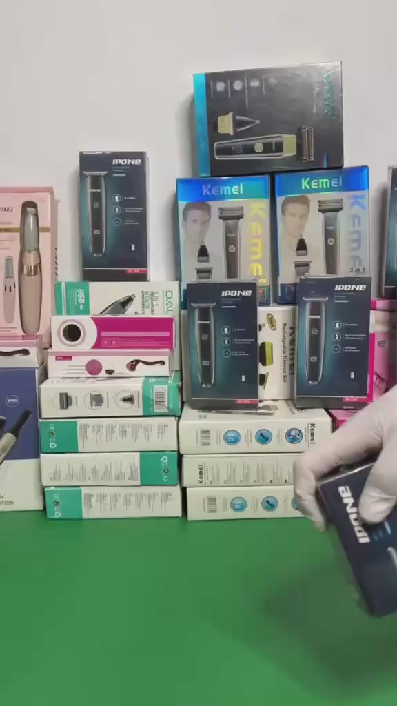 IPONE IP-789 Rechargeable Hair & Beard Trimmer | Professional T-Blade Trimmer